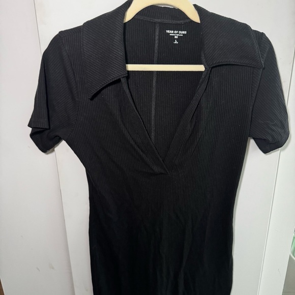 YEAR OF OURS Polo Romper in Black - Size Large - Picture 6 of 9